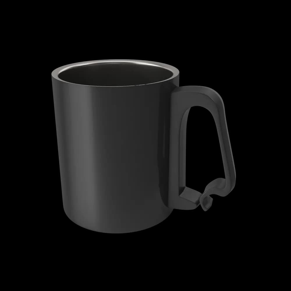 Black Aluminium Cup - Thumbnail 2