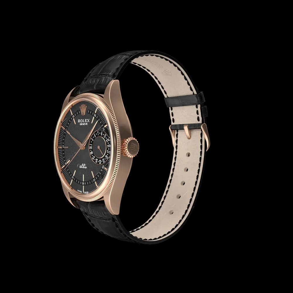 Rolex Cellini Date Black Dial - Thumbnail 2
