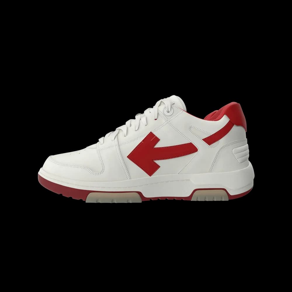 Sports Sneakers Off White & Red - View 1